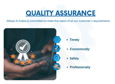 Quality assurance and inspection process